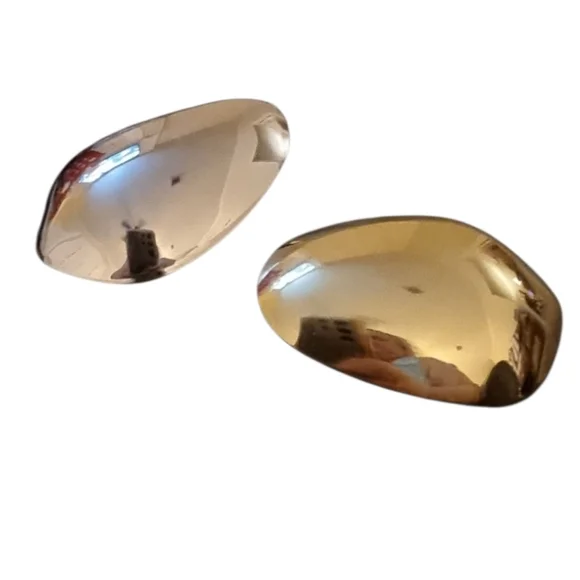 New ZARA Metallic Dual-Tone Hair Accessory Two Tone 2pc Barette - Picture 2 of 6